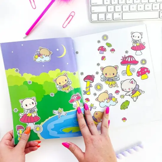 Pipsticks&reg; Mini Draw-Along Fantasy Stickers {3}