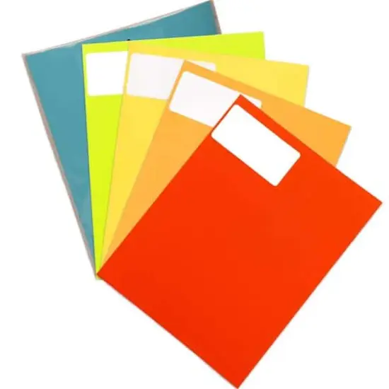JAM Paper Assorted Bright Colors Shipping Address Labels, 5 Packs of 120 {1}