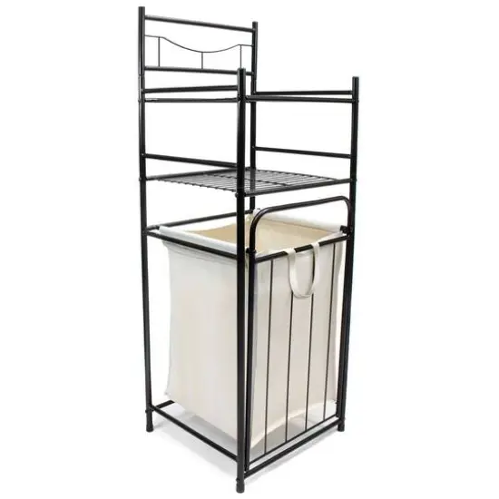 Sorbus 41.5" Bathroom Tower with Hamper {1}