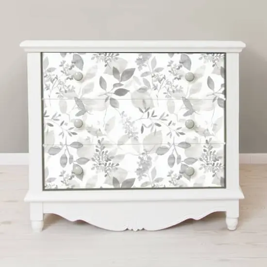 NuWallpaper Gray Breezy Peel & Stick Wallpaper {4}