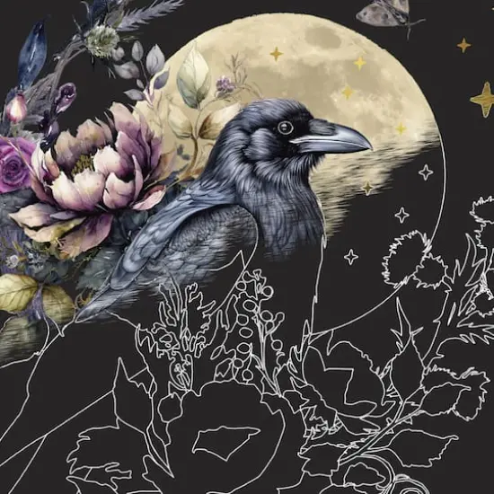 Brea Reese&trade; 9" x 12" Erie Night Scratch Art Paper Pad {5}