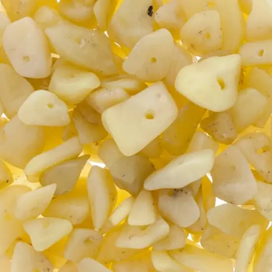 John Bead Natural Stone Chip Beads, 24g Yellow {1}