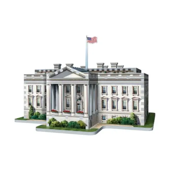 Wrebbit 3D Puzzle&trade; The White House 490 Piece Puzzle {5}