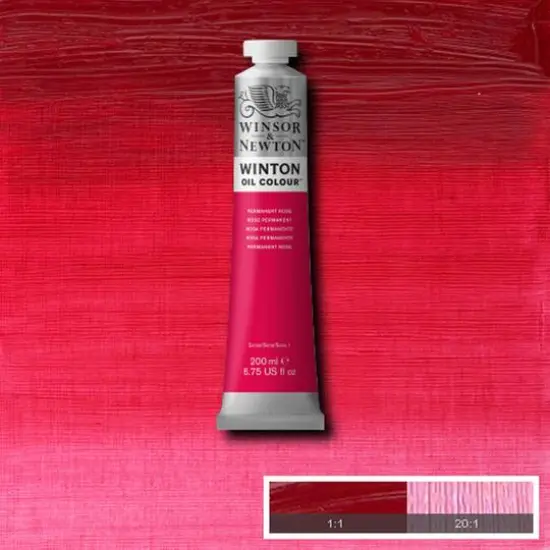 Winsor & Newton&trade; Winton 6.75oz. Oil Colour&trade; Paint Permanent Rose {7}