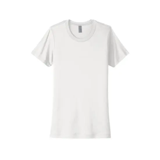 Next Level Women's Cotton Boyfriend Tee White {1}