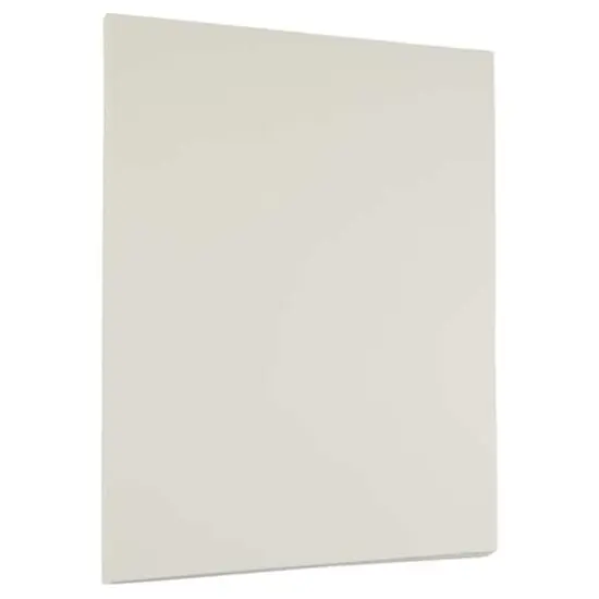 JAM Paper Natural White Wove 8.5" x 11" 28lb. Strathmore Paper, 100 Sheets {1}