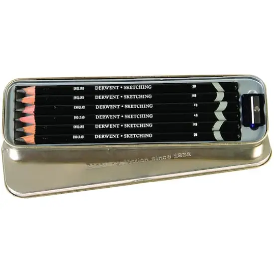 Derwent&reg; Sketching 6 Pencil Tin Set {4}