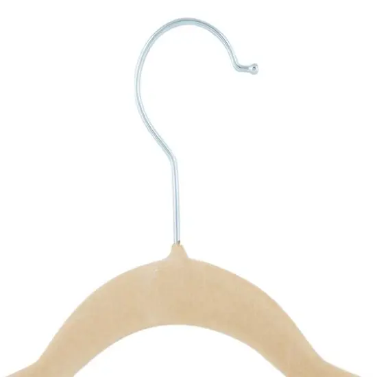 Simplify Ivory Children's Velvet Hangers, 6ct. {8}