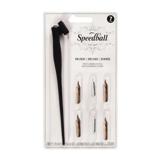 Speedball&reg; Oblique Pen Set {1}