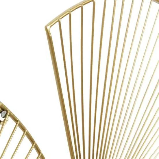 CosmoLiving by Cosmopolitan Gold Circle Contemporary Wall D&eacute;cor {3}