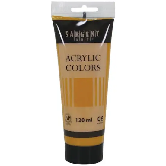 Sargent Art&reg; Acrylic Paint, 120 mL, 6ct. Yellow Ochre {4}
