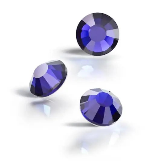 Preciosa MAXIMA SS10 Flatback Czech Crystals, 144ct. Dark Indigo {4}