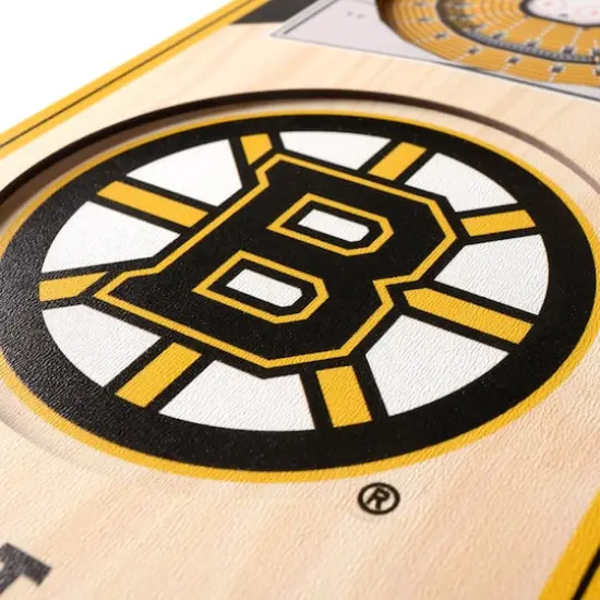 19" NHL 3D StadiumView Banner Boston Bruins {6}