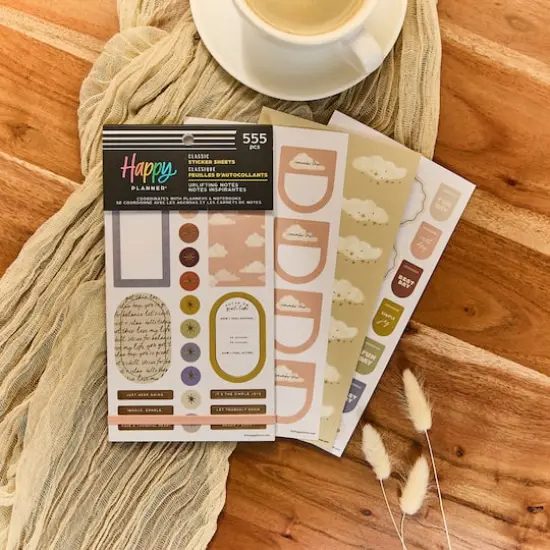 The Classic Happy Planner&reg; Uplifting Notes Sticker Book {8}