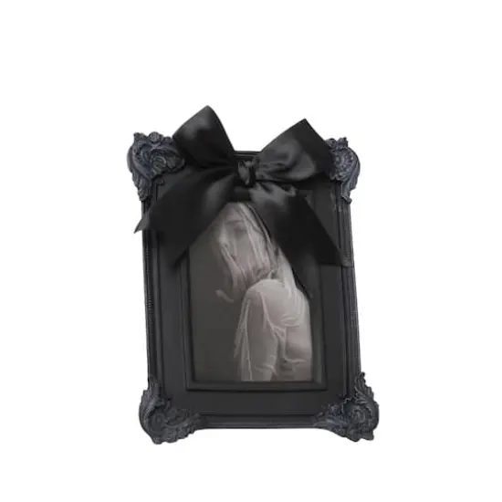 4" x 6" Black Ornate with Bow Tabletop Frame by Ashland&reg; {1}