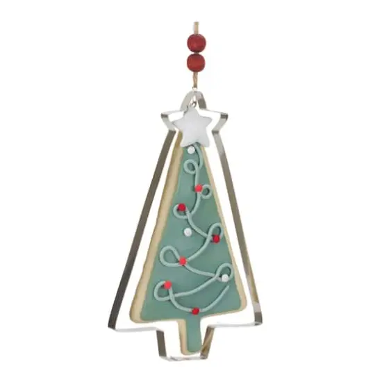 Tree & Star Cookie Cutter Ornament Set {5}