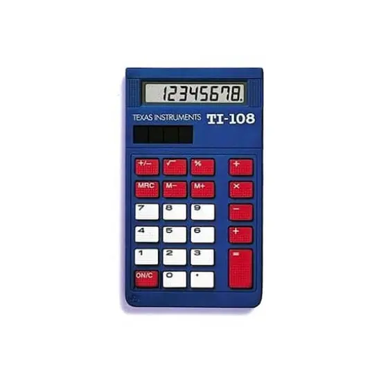 TI-108 Simple Calculator Teacher Pack, 10ct. {1}