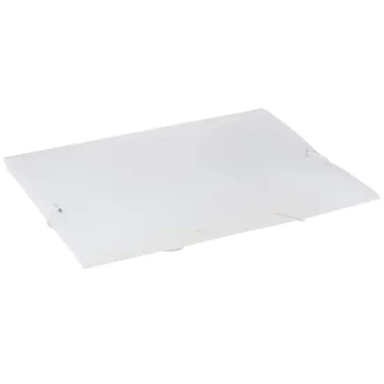 JAM Paper 9.5" x 12.375" Action Case Letter Booklet Plastic Portfolio Clear {5}