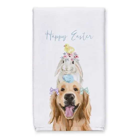Easter Friends Stack 16" x 25" Tea Towel - Set of 2 {3}