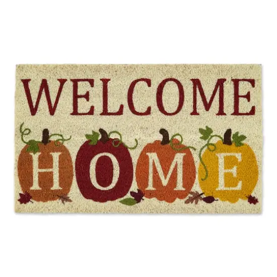 DII&reg; Welcome Home Pumpkins Doormat {1}