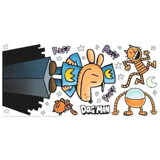 RoomMates Dogman Giant Peel & Stick Wall Decals {1}