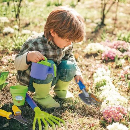 Nothing But Fun Toys Let's Garden Wagon Playset {6}