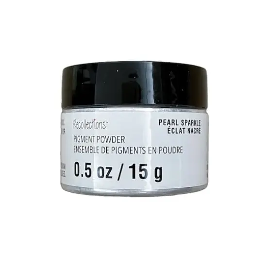 Pigment Powder by Recollections&trade;, 0.5oz. Pearl Sparkle {6}