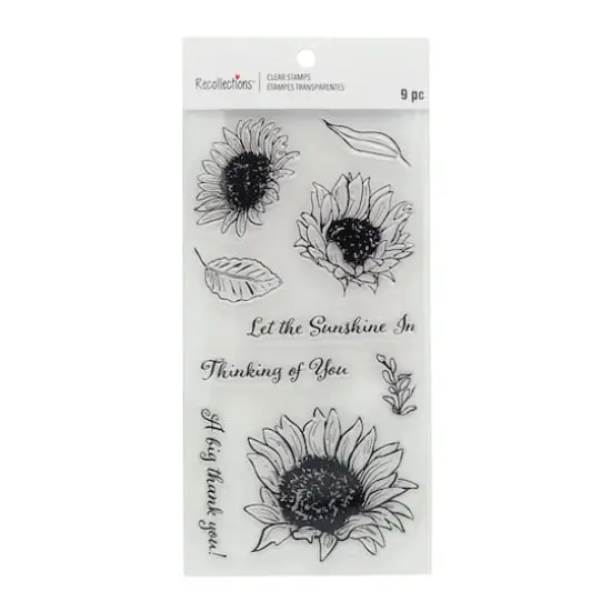 Sunflowers Clear Stamps by Recollections&trade; {1}