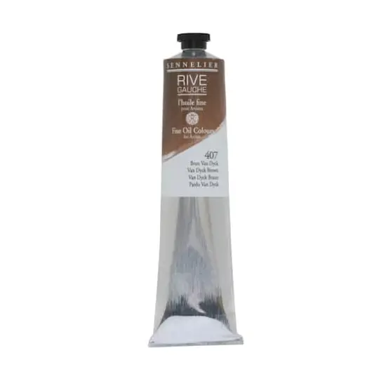 Sennelier Rive Gauche Oil Paint, 200mL 407 Van Dyke Brown {1}