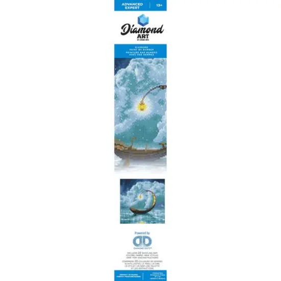 Diamond Art by Leisure Arts Advanced Evening Voyage Kit {3}