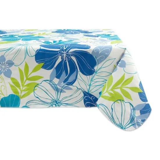 DII&reg; 84" Tropical Bahama Vinyl Tablecloth {1}
