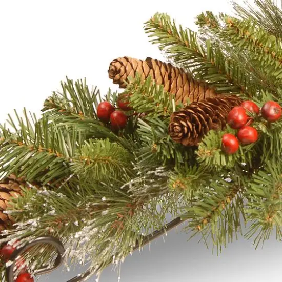 Crestwood Spruce Candle Holder with Glass Cup Centerpiece {4}