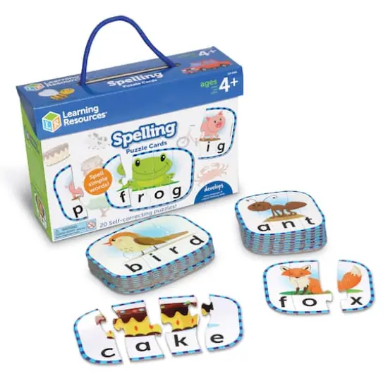 Learning Resources Spelling Puzzle Cards {1}