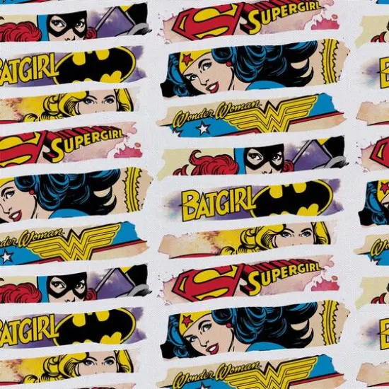 Camelot Fabrics DC Comics Heroines Cotton Fat Quarter Bundle {3}
