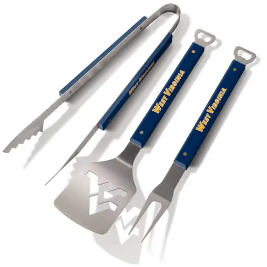 College Team Barbecue Set West Virginia Mountaineers {1}