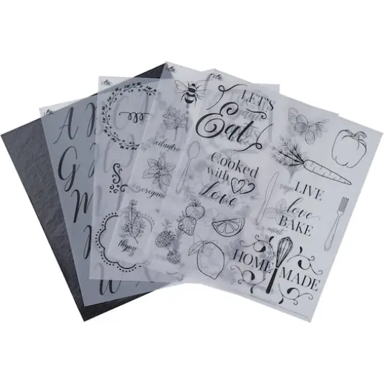 Plaid&reg; Outdoor Wood Burning Pattern Sheets, 5ct. {3}