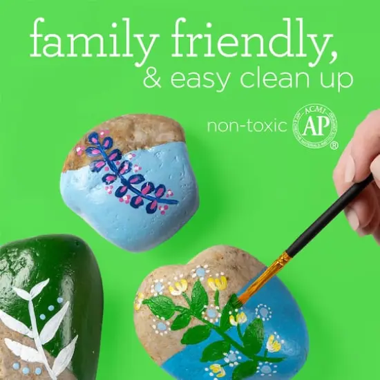 Apple Barrel&reg; Acrylic Multi-Surface Satin Bold Brights 12 Piece Paint Set {9}