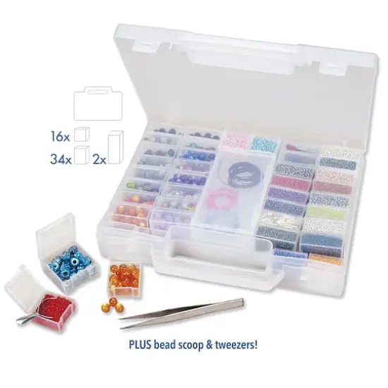The Beadsmith&reg; Bead Organizer Carry Case Set {3}