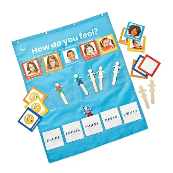 Hand2mind&reg; Express Your Feelings Pocket Chart {3}