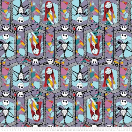 Springs Creative Disney® Nightmare Before Christmas Stained Glass Fleece {1}