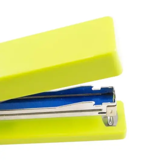 JAM Paper Desk Stapler & Staples Set Lime Green/Blue {4}