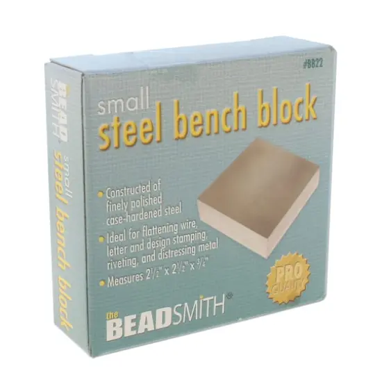 The Beadsmith&reg; Bench Block, 2.5" x 2.5" {3}