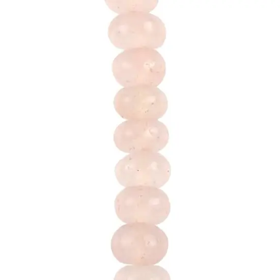 Rose Quartz Rondelle Beads, 6mm by Bead Landing&trade; {1}