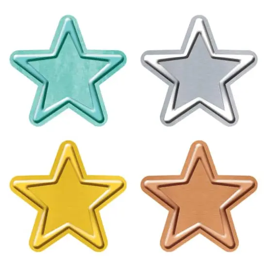 Trend Enterprises&reg; I Heart Metal Stars Classic Accents&reg; Variety Pack, 3 Packs of 36 {3}