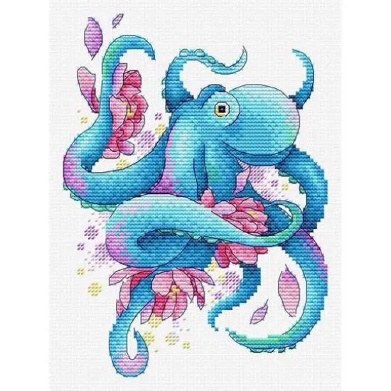 MP Studia Octopus Cross Stitch Kit {1}