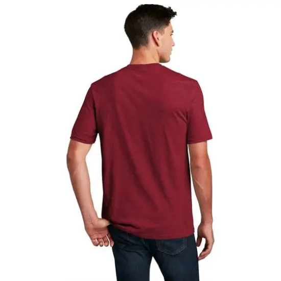 District&reg; Perfect Blend&reg; Adult T-Shirt Red Fleck {6}