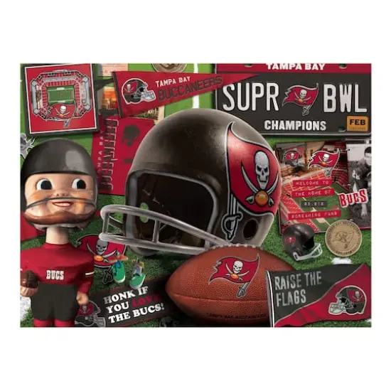 NFL Retro Series 500 Piece Puzzle Tampa Bay Buccaneers {5}