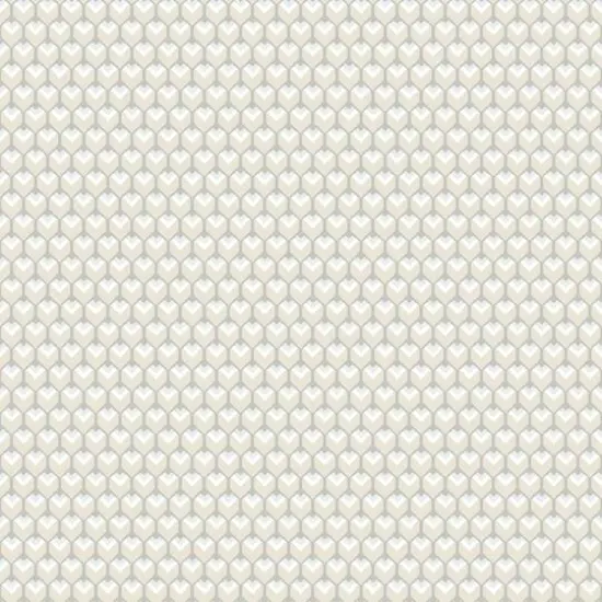 RoomMates 3D Petite Hexagons Peel & Stick Wallpaper Beige {1}