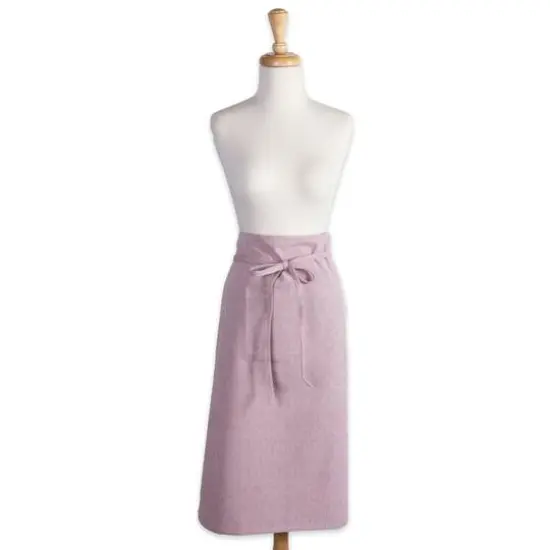 DII&reg; Solid Chambray Bistro Apron Barn Red {7}