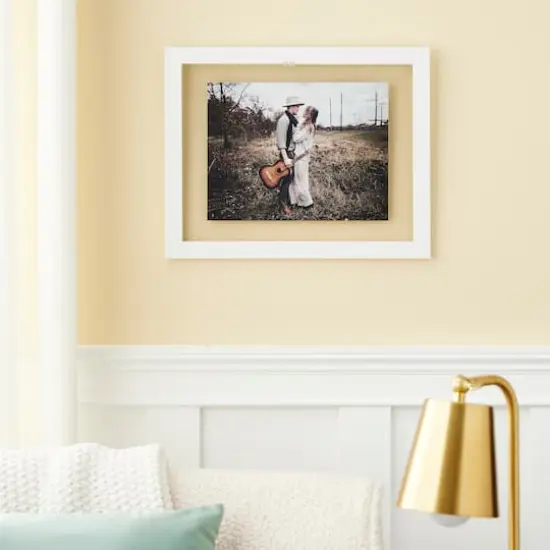 White Belmont Float Frame by Studio D&eacute;cor&reg; {3}